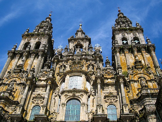 De Kathedraal van Santiago de Compostela De Kathedraal van Santiago de Compostela